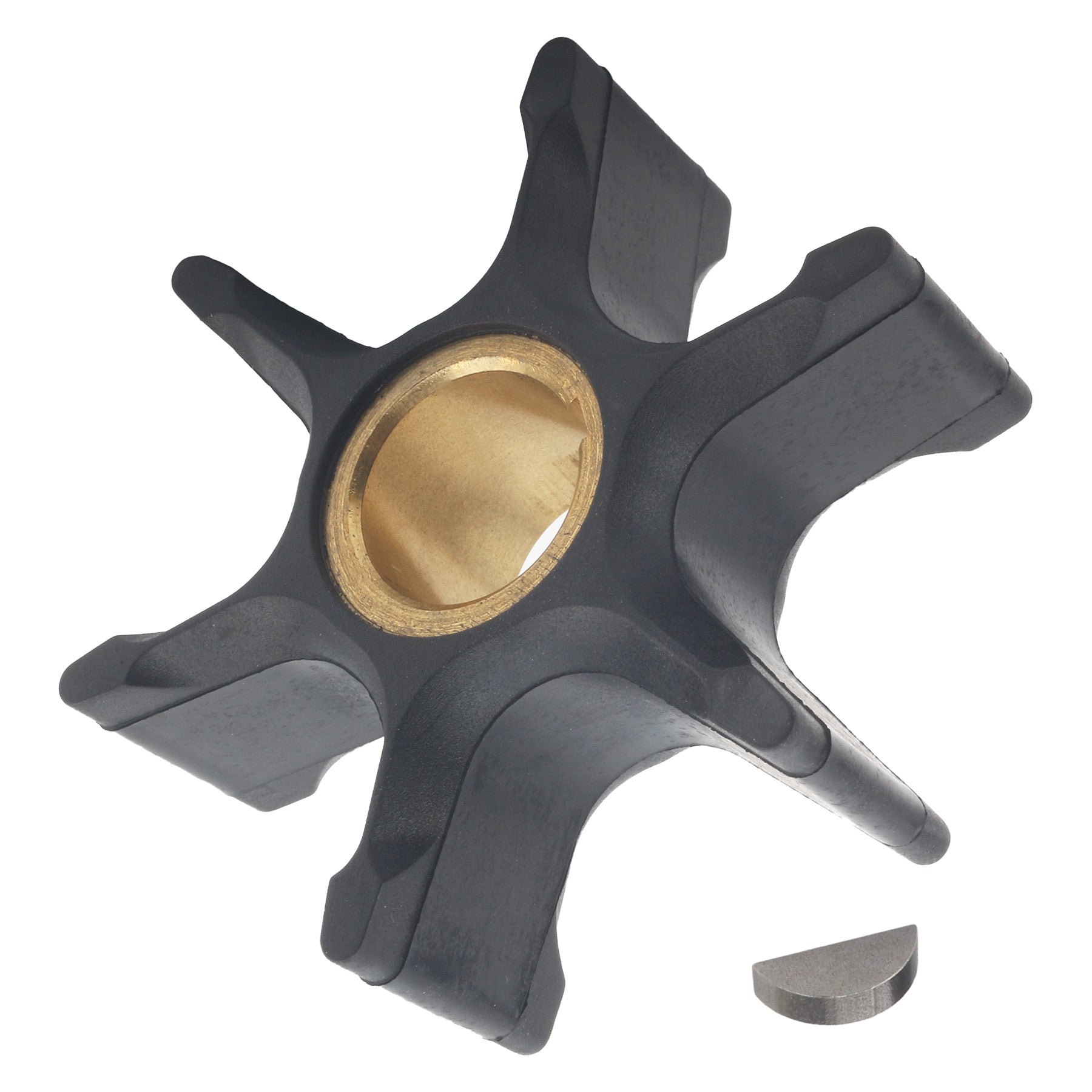 Soxa Marine Outboard Water Pump Impeller & Key 0389642 Replaces Evinrude Johnson Marine 85HP 115HP 135HP 140HP 150HP 175HP 200HP 235HP Boat Motor Engine Parts