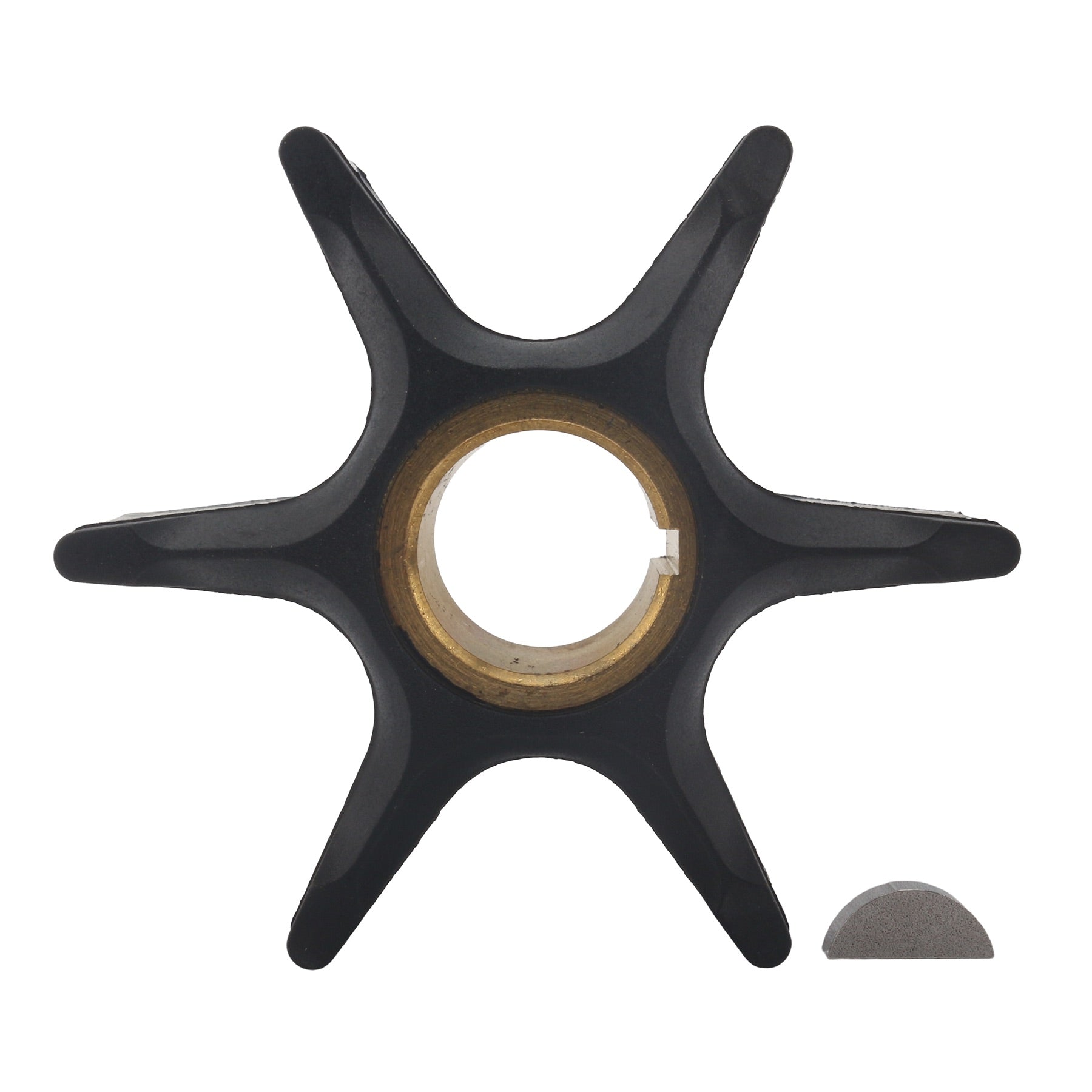 Soxa Marine Outboard Water Pump Impeller & Key 0389642 Replaces Evinrude Johnson Marine 85HP 115HP 135HP 140HP 150HP 175HP 200HP 235HP Boat Motor Engine Parts