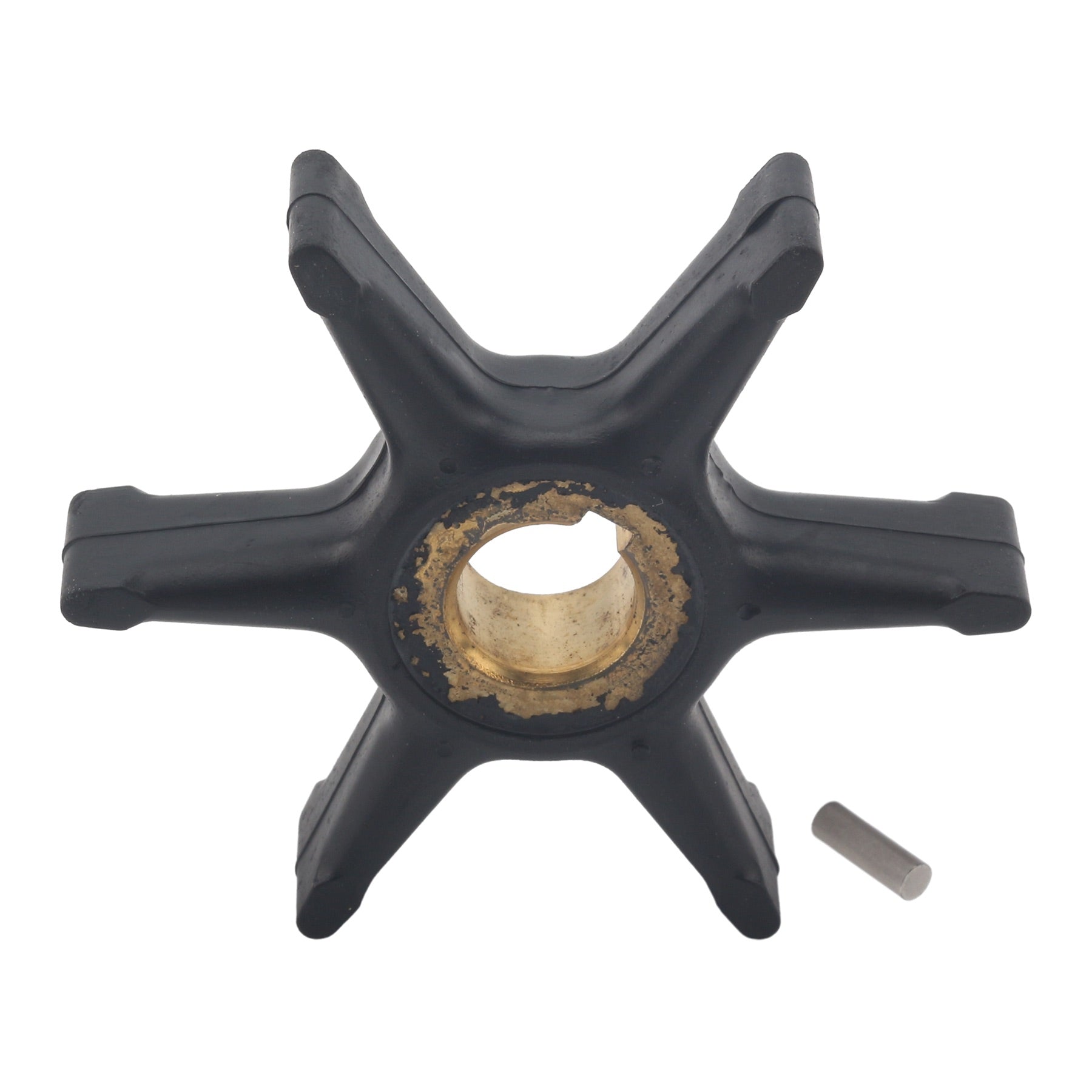 Soxa Marine Outboard Water Pump Impeller & Key 0389646 Replaces Evinrude Johnson Marine 10HP 15HP 18HP 20HP 25HP Boat Motor Engine Parts