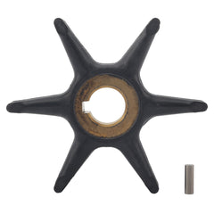 Soxa Marine Outboard Water Pump Impeller & Key 0389646 Replaces Evinrude Johnson Marine 10HP 15HP 18HP 20HP 25HP Boat Motor Engine Parts