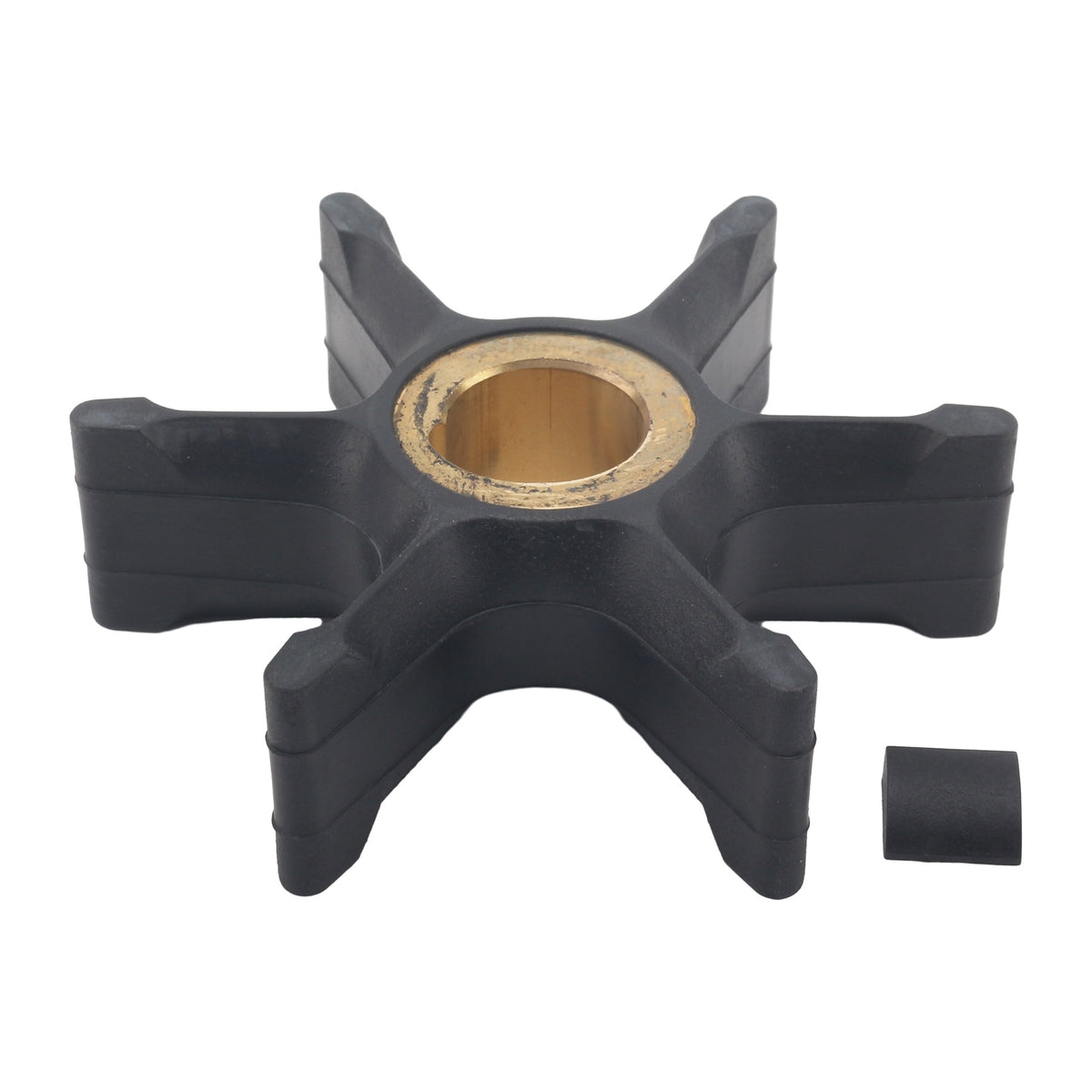 Soxa Marine Outboard Water Pump Impeller & Key 0437080 Replaces Evinrude Johnson Marine 40HP - 75HP Boat Motor Engine Parts
