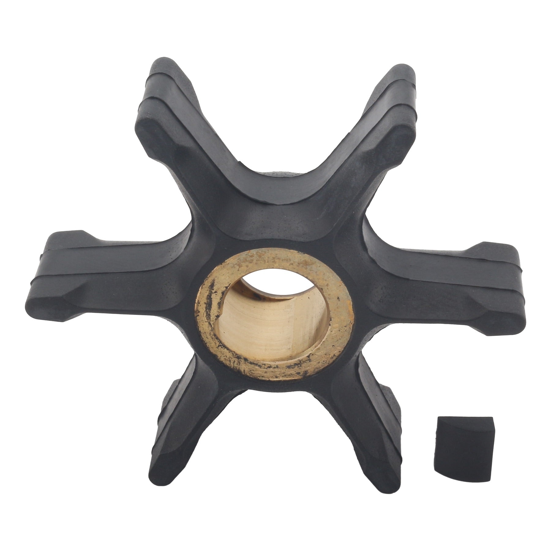 Soxa Marine Outboard Water Pump Impeller & Key 0437080 Replaces Evinrude Johnson Marine 40HP - 75HP Boat Motor Engine Parts