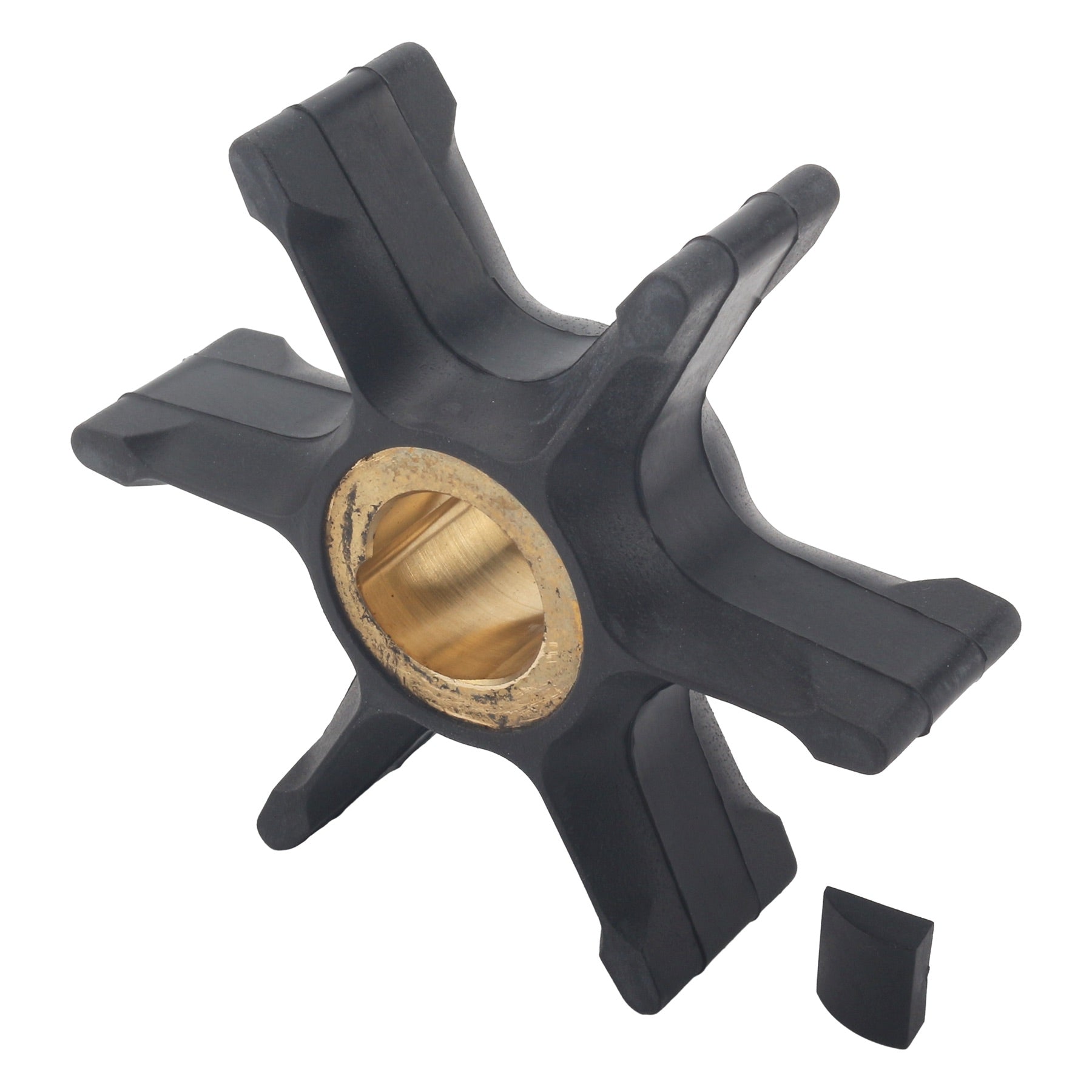 Soxa Marine Outboard Water Pump Impeller & Key 0437080 Replaces Evinrude Johnson Marine 40HP - 75HP Boat Motor Engine Parts