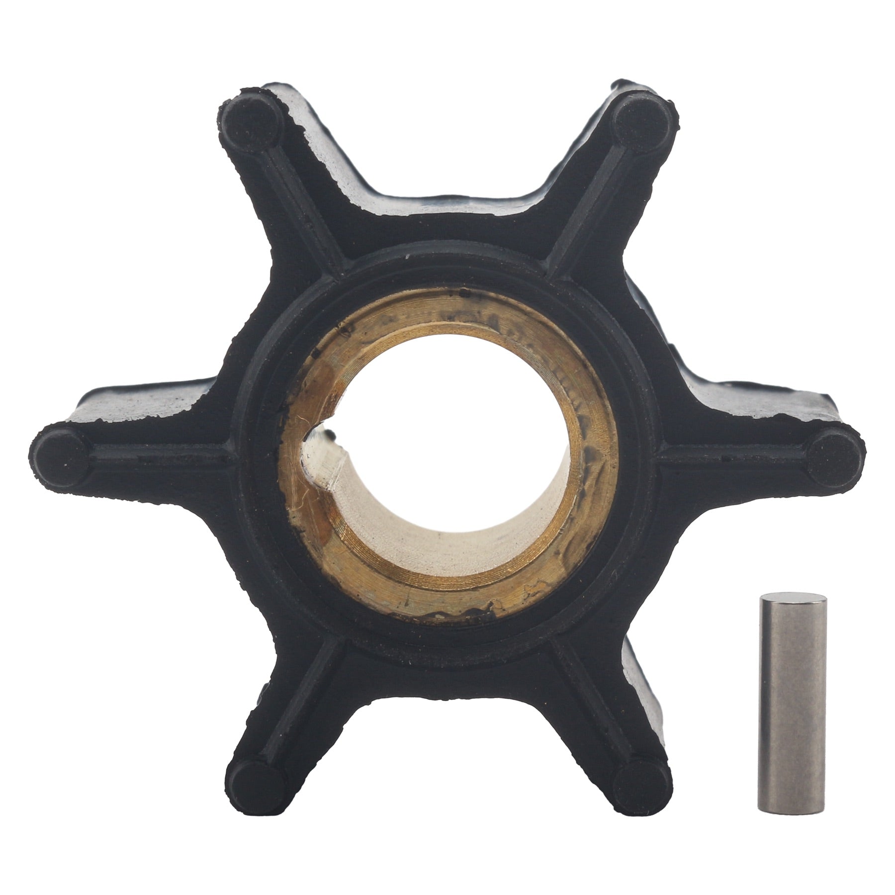 Soxa Marine Outboard Water Pump Impeller & Key 0777822 Replaces Evinrude Johnson Marine 4HP 4.5HP 5HP 6HP 8HP Boat Motor Engine Parts