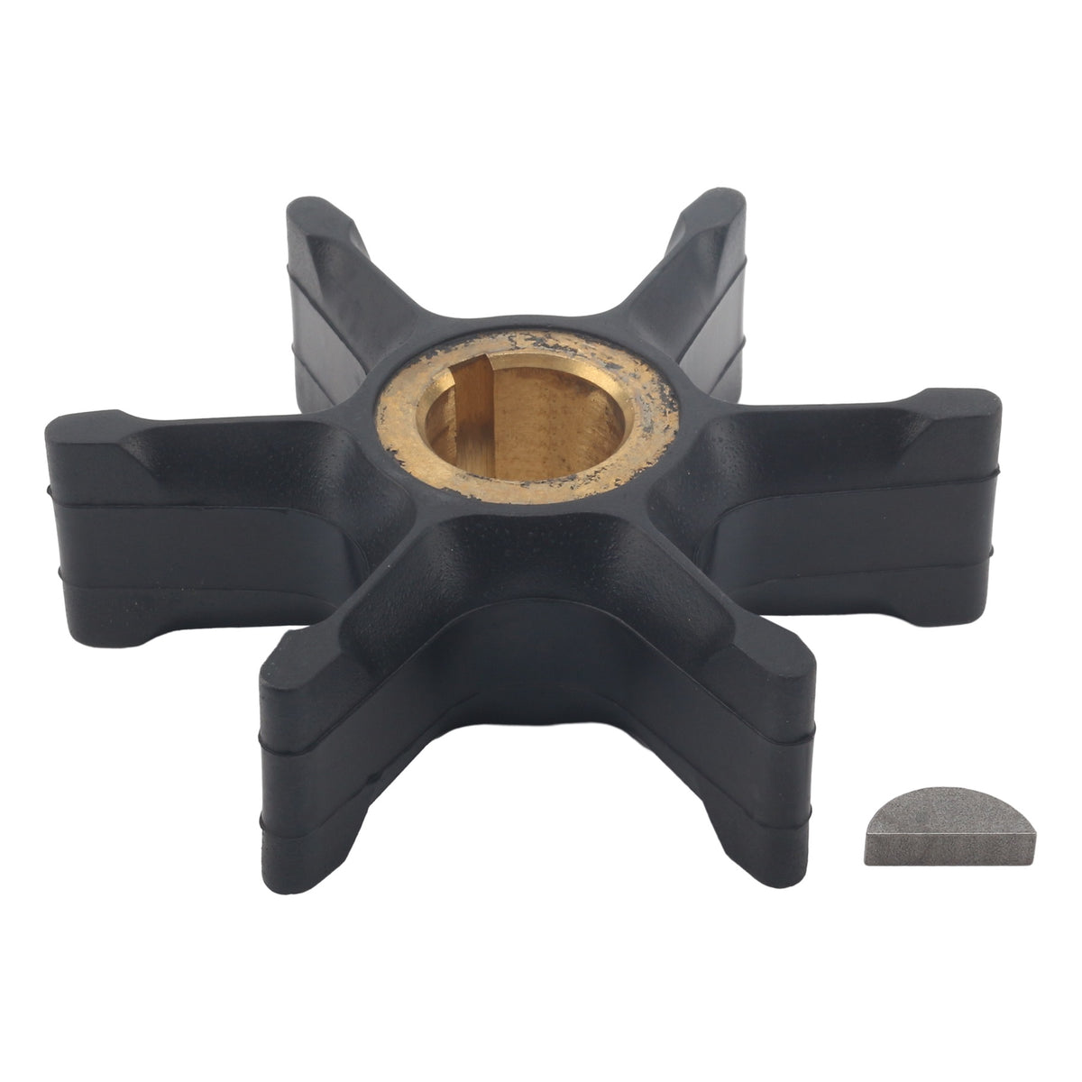 Soxa Marine Outboard Water Pump Impeller & Key 0777824 Replaces Evinrude Johnson Marine 55HP 60HP 65HP 70HP 75HP Boat Motor Engine Parts