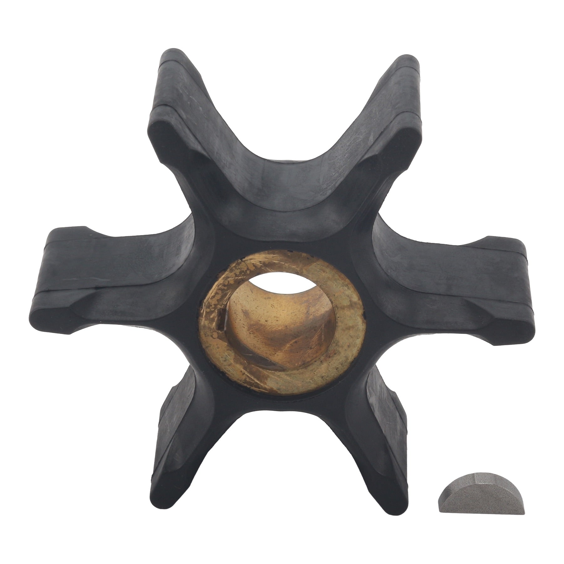 Soxa Marine Outboard Water Pump Impeller & Key 0777832 Replaces Evinrude Johnson Marine 85HP 100HP 115HP 125HP Boat Motor Engine Parts