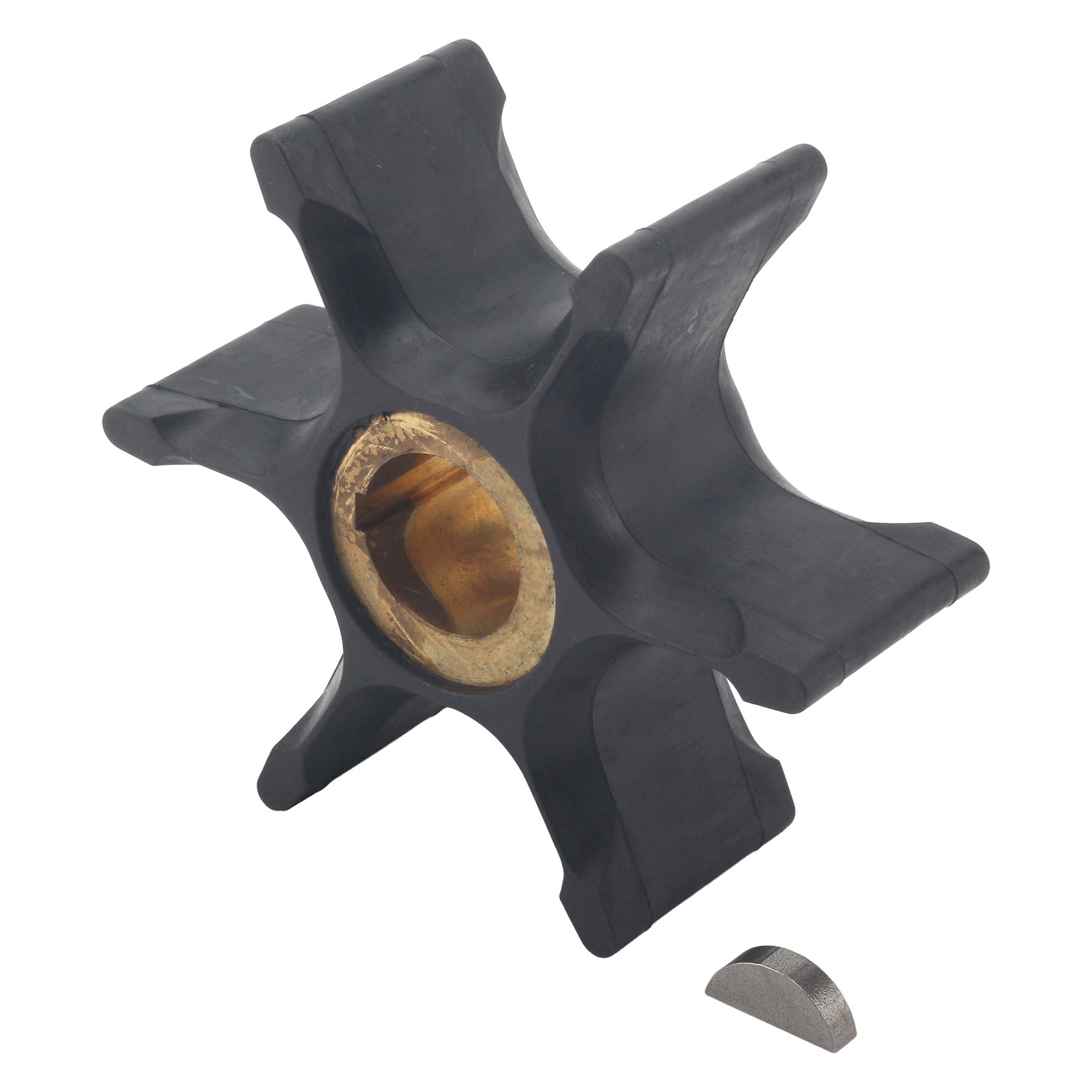 Soxa Marine Outboard Water Pump Impeller & Key 0777832 Replaces Evinrude Johnson Marine 85HP 100HP 115HP 125HP Boat Motor Engine Parts