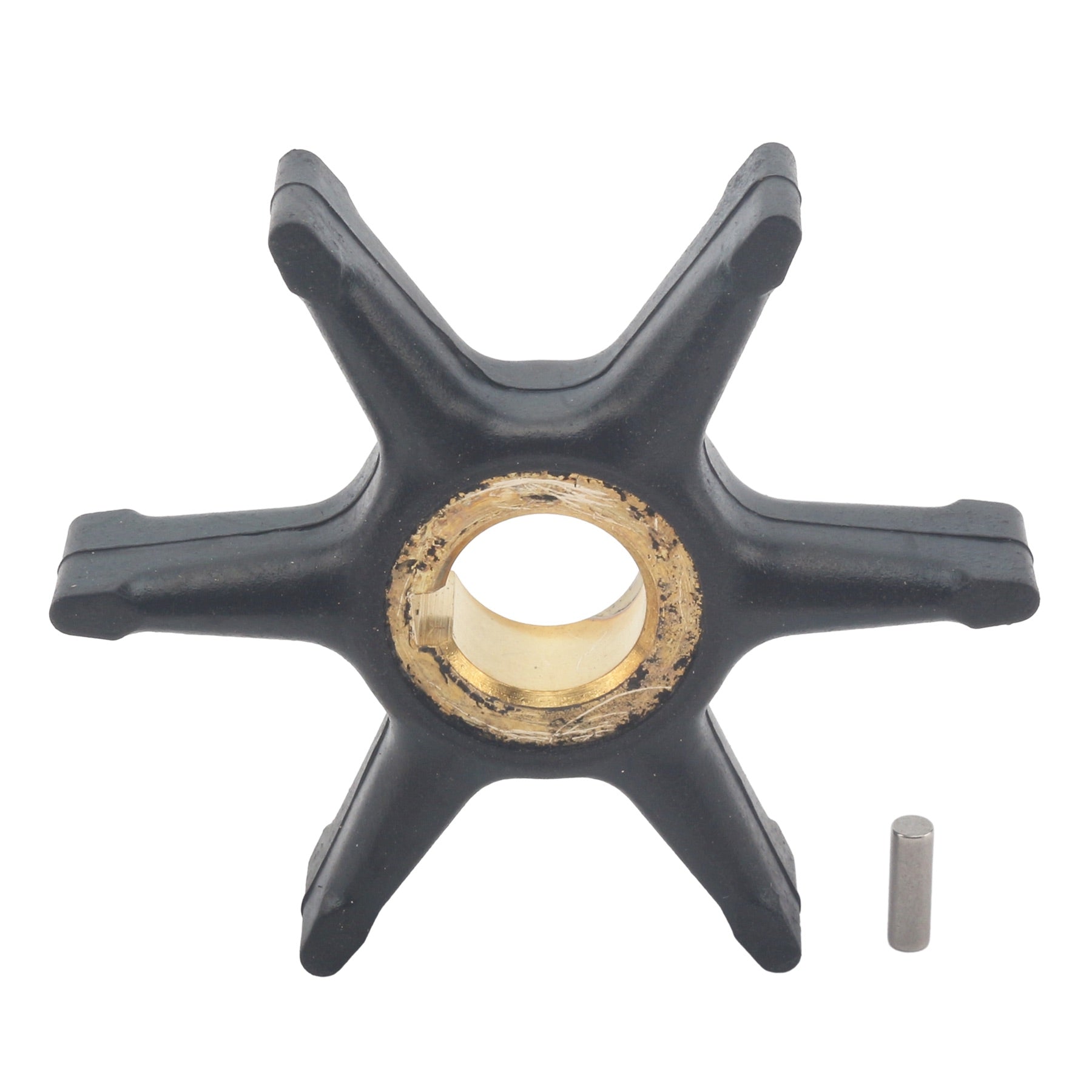 Soxa Marine Outboard Water Pump Impeller & Key 0777833 Replaces Evinrude Johnson Marine 9.5HP 10HP Boat Motor Engine Parts
