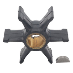 Soxa Marine Outboard Water Pump Impeller & Key 377230 Replaces Evinrude Johnson Marine 35HP 40HP 55HP Boat Motor Engine Parts