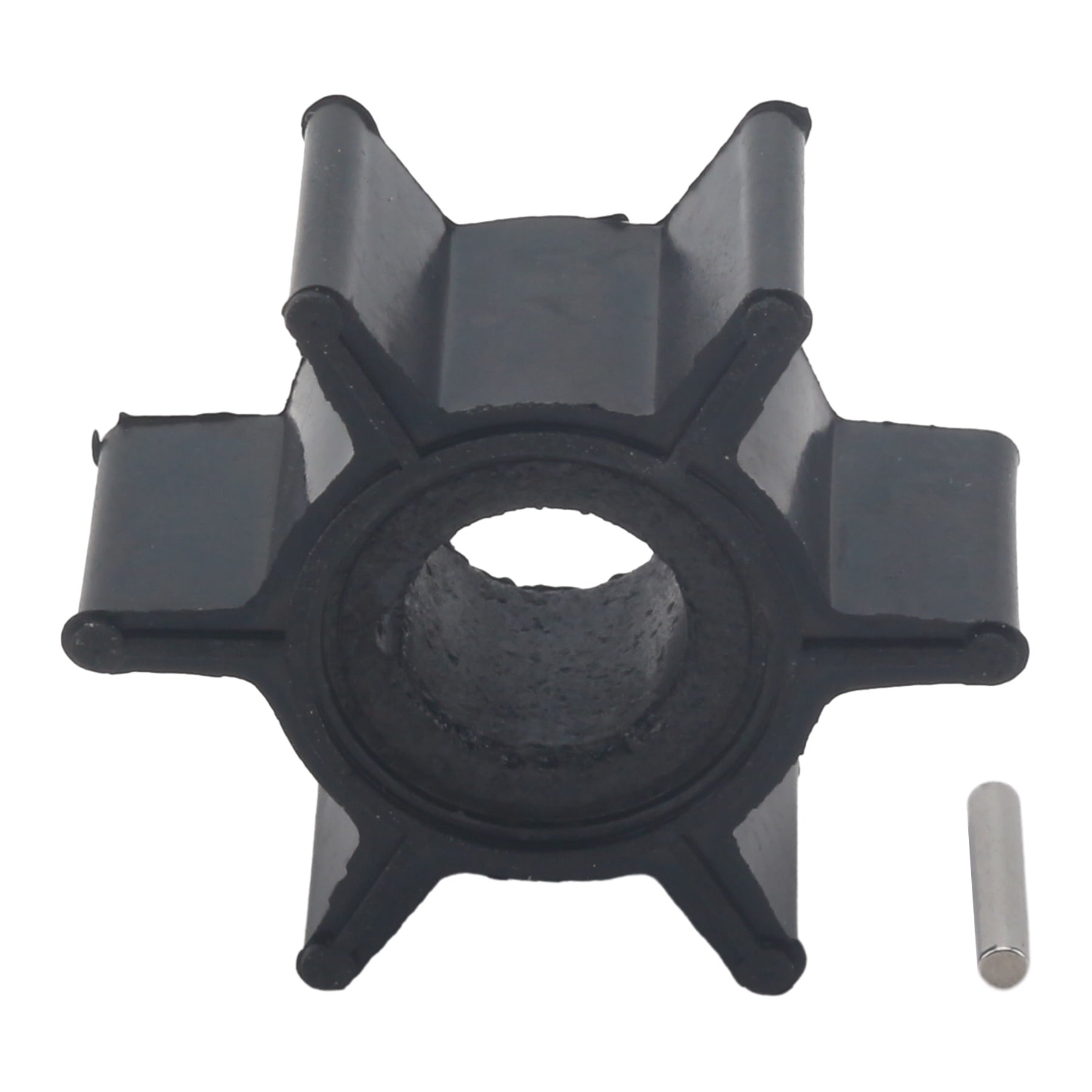 Soxa Marine Outboard Water Pump Impeller & Key 47-161543 Replaces Mercury Marine 2.5HP-6HP Boat Motor Engine Parts