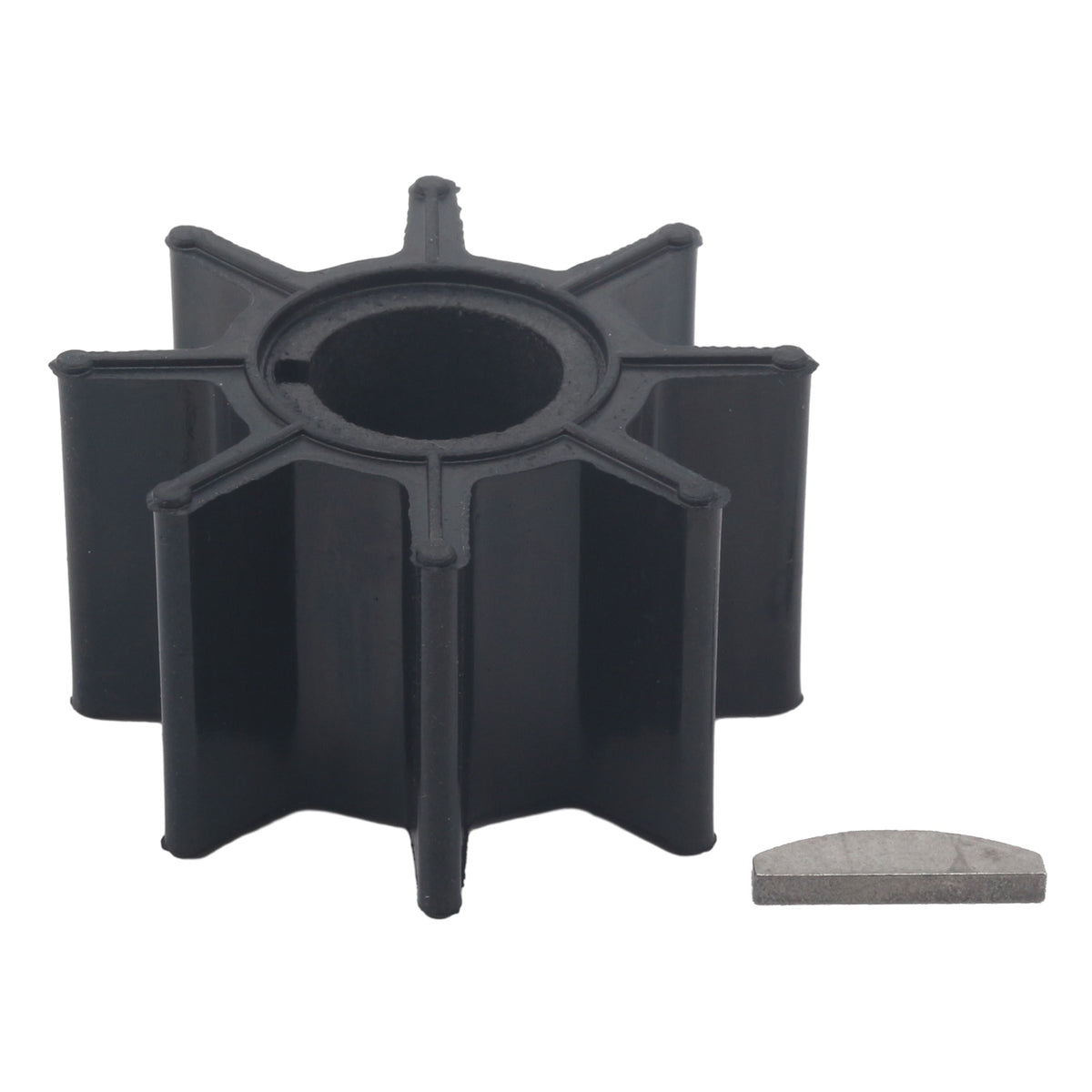 Soxa Marine Outboard Water Pump Impeller & Key 47-803748 Replaces Mercury Marine 8HP 9.9HP 10HP 15HP 18HP 20HP Boat Motor Engine Parts