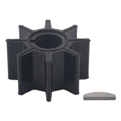 Soxa Marine Outboard Water Pump Impeller & Key 47-803748 Replaces Mercury Marine 8HP 9.9HP 10HP 15HP 18HP 20HP Boat Motor Engine Parts