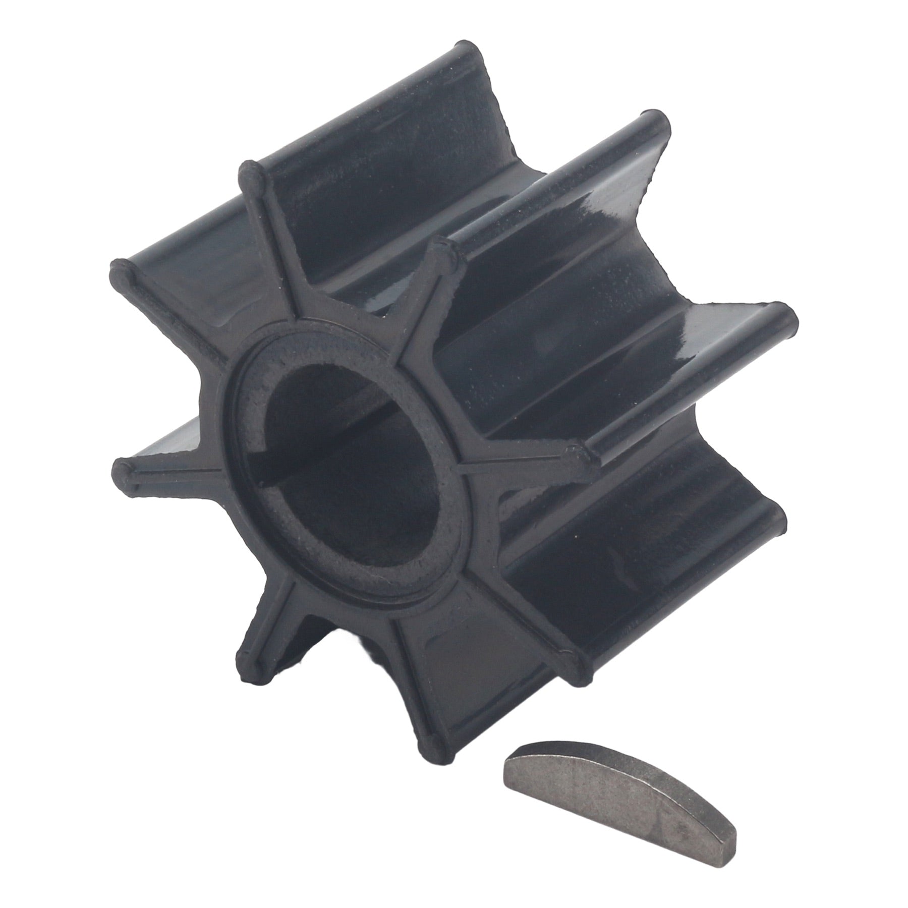 Soxa Marine Outboard Water Pump Impeller & Key 47-803748 Replaces Mercury Marine 8HP 9.9HP 10HP 15HP 18HP 20HP Boat Motor Engine Parts