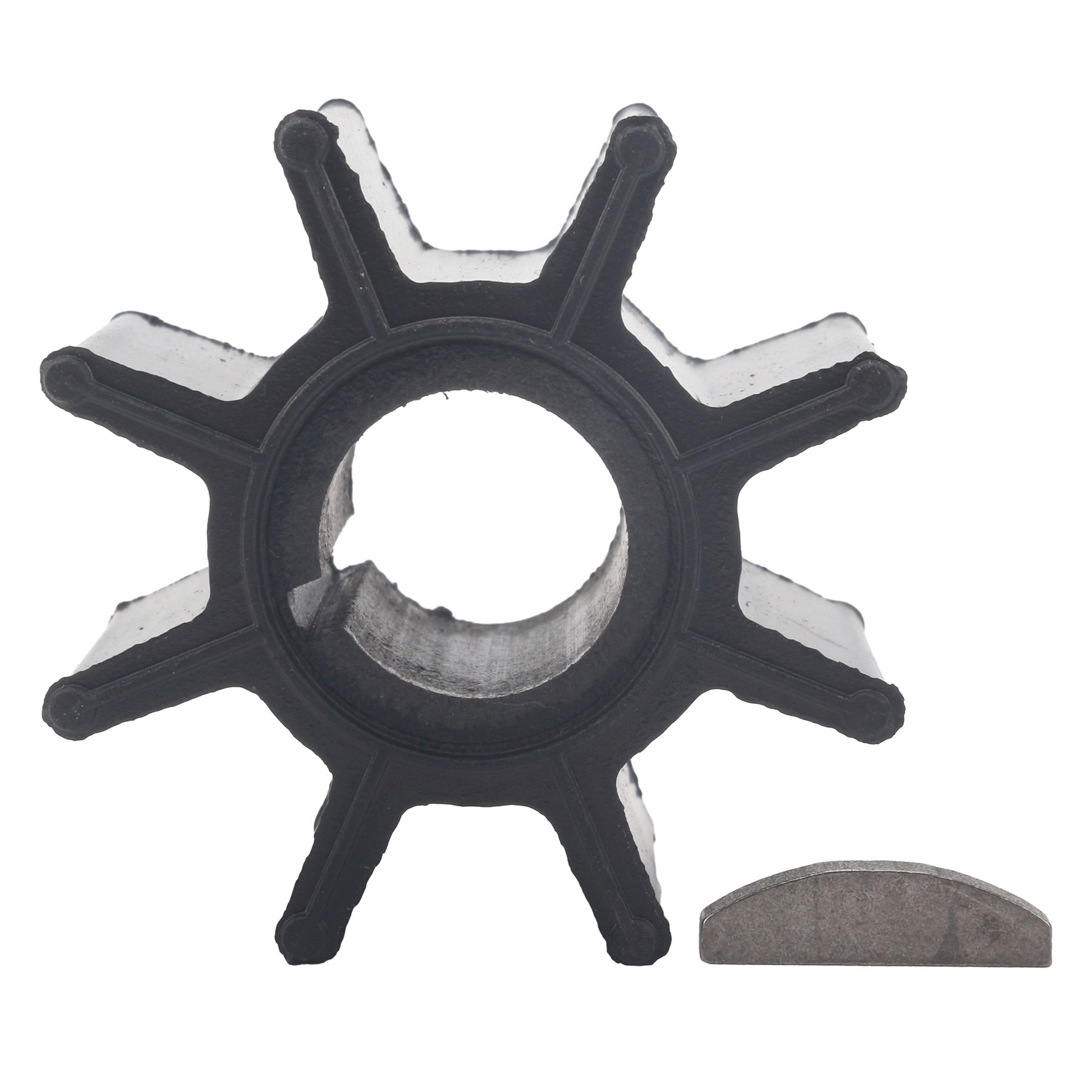 Soxa Marine Outboard Water Pump Impeller & Key 47-803748 Replaces Mercury Marine 8HP 9.9HP 10HP 15HP 18HP 20HP Boat Motor Engine Parts