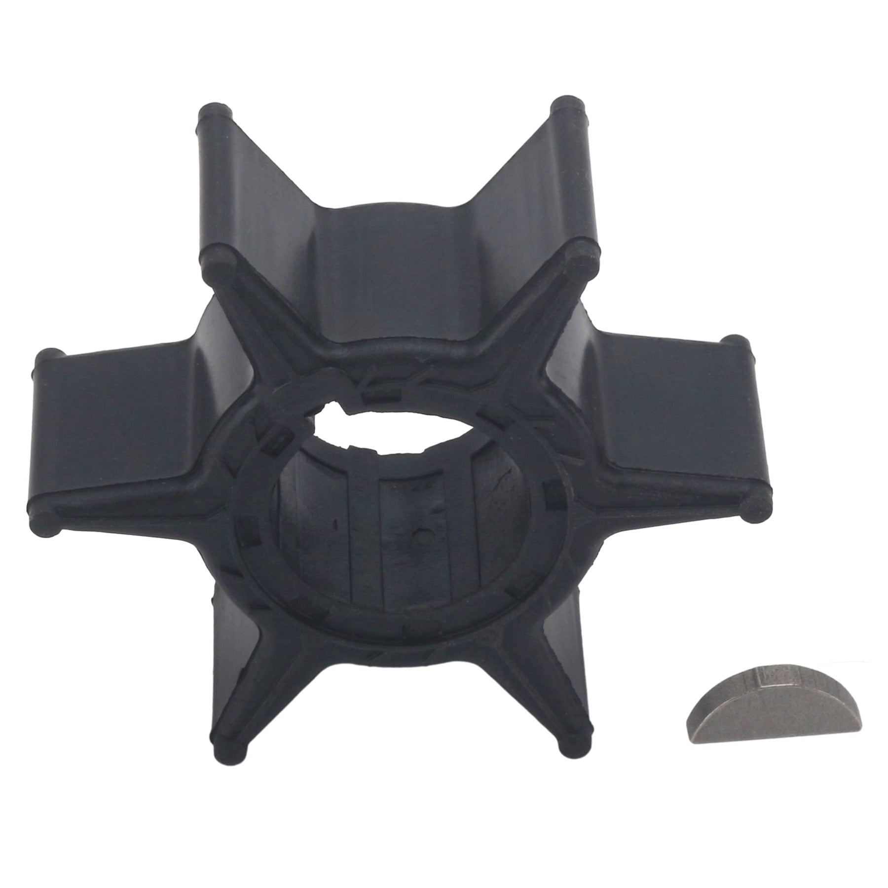 Soxa Marine Outboard Water Pump Impeller & Key 47-81423M Replaces Mercury Marine 48HP 55HP 60 HP Boat Motor Engine Parts