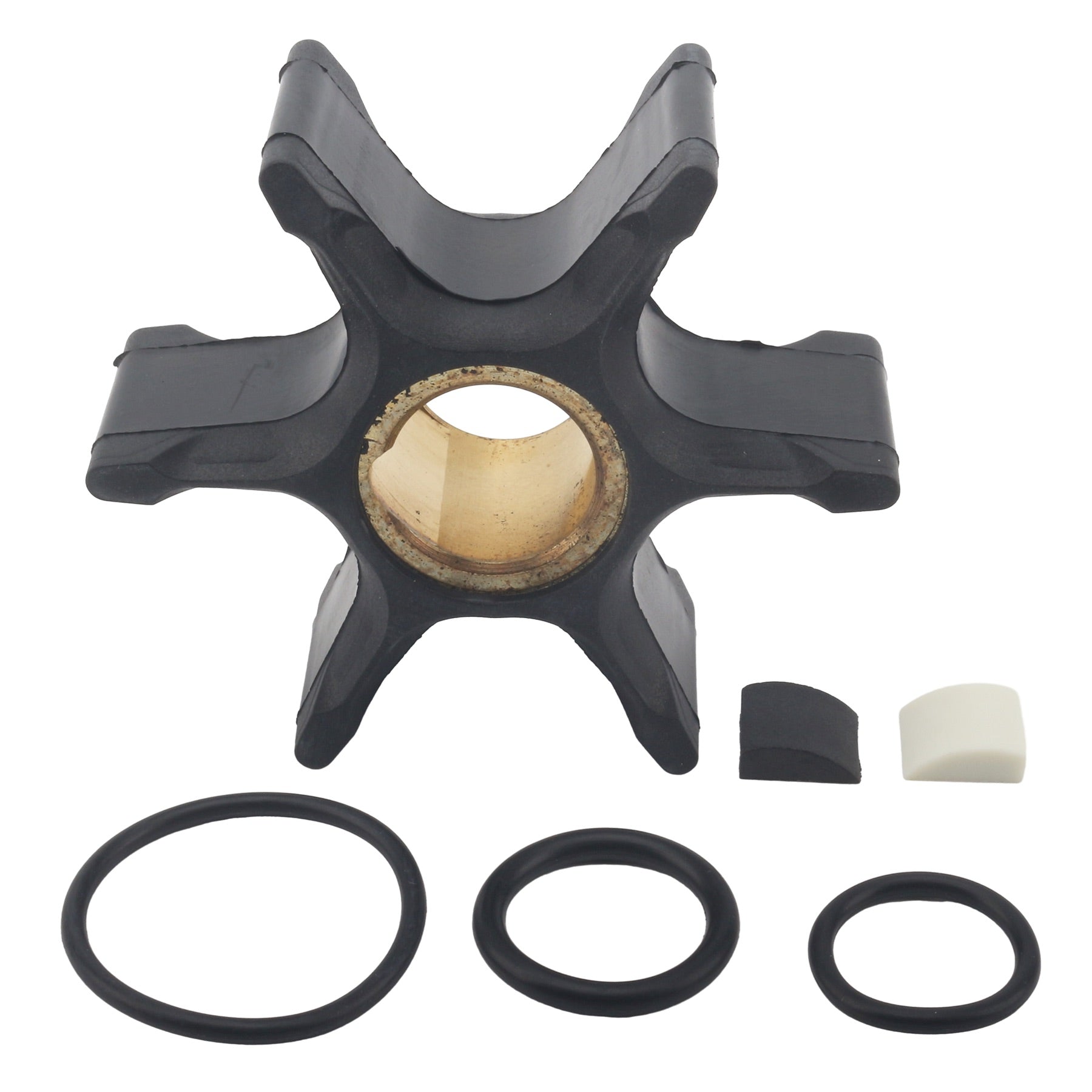 Soxa Marine Outboard Water Pump Impeller & Key 5001593 Replaces Evinrude Johnson Marine 85HP - 235HP Boat Motor Engine Parts