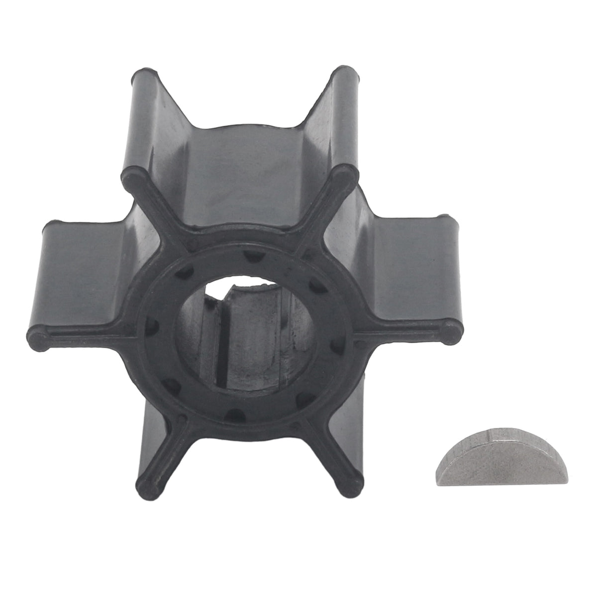 Soxa Marine Outboard Water Pump Impeller & Key 682-44352-00-00 Replaces Yamaha 9.9HP 15HP Boat Motor Engine Parts
