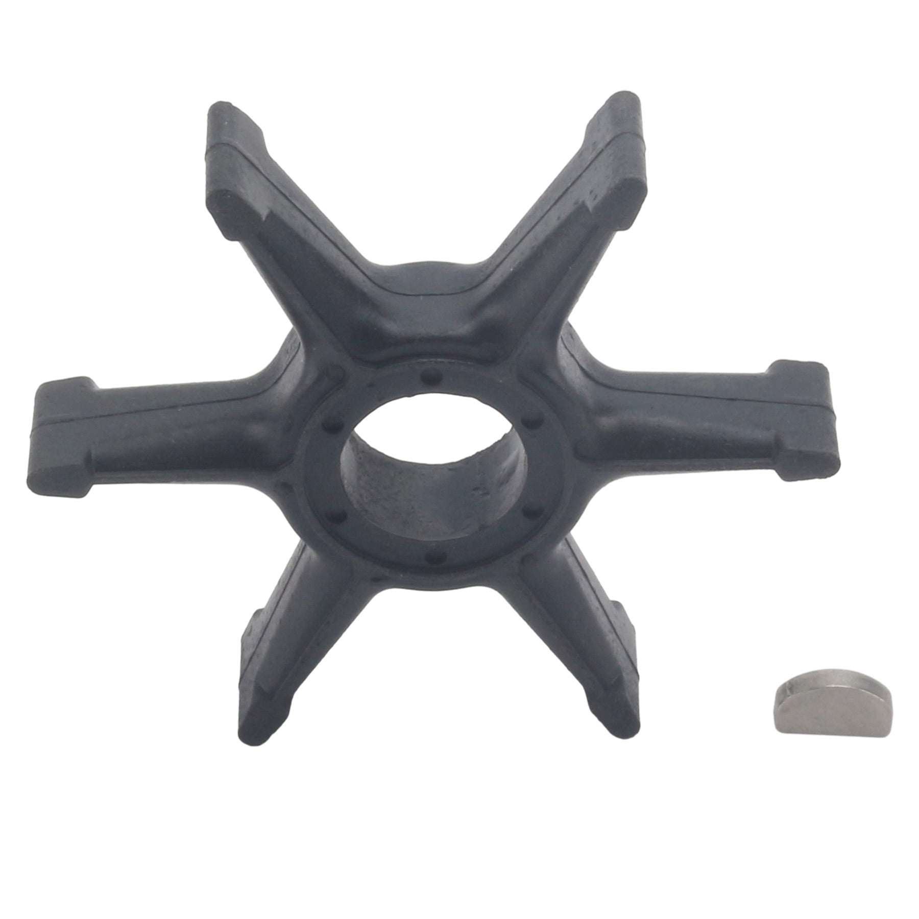 Soxa Marine Outboard Water Pump Impeller & Key 689-44352-00-00 Replaces Yamaha 20HP 25HP 30HP Boat Motor Engine Parts
