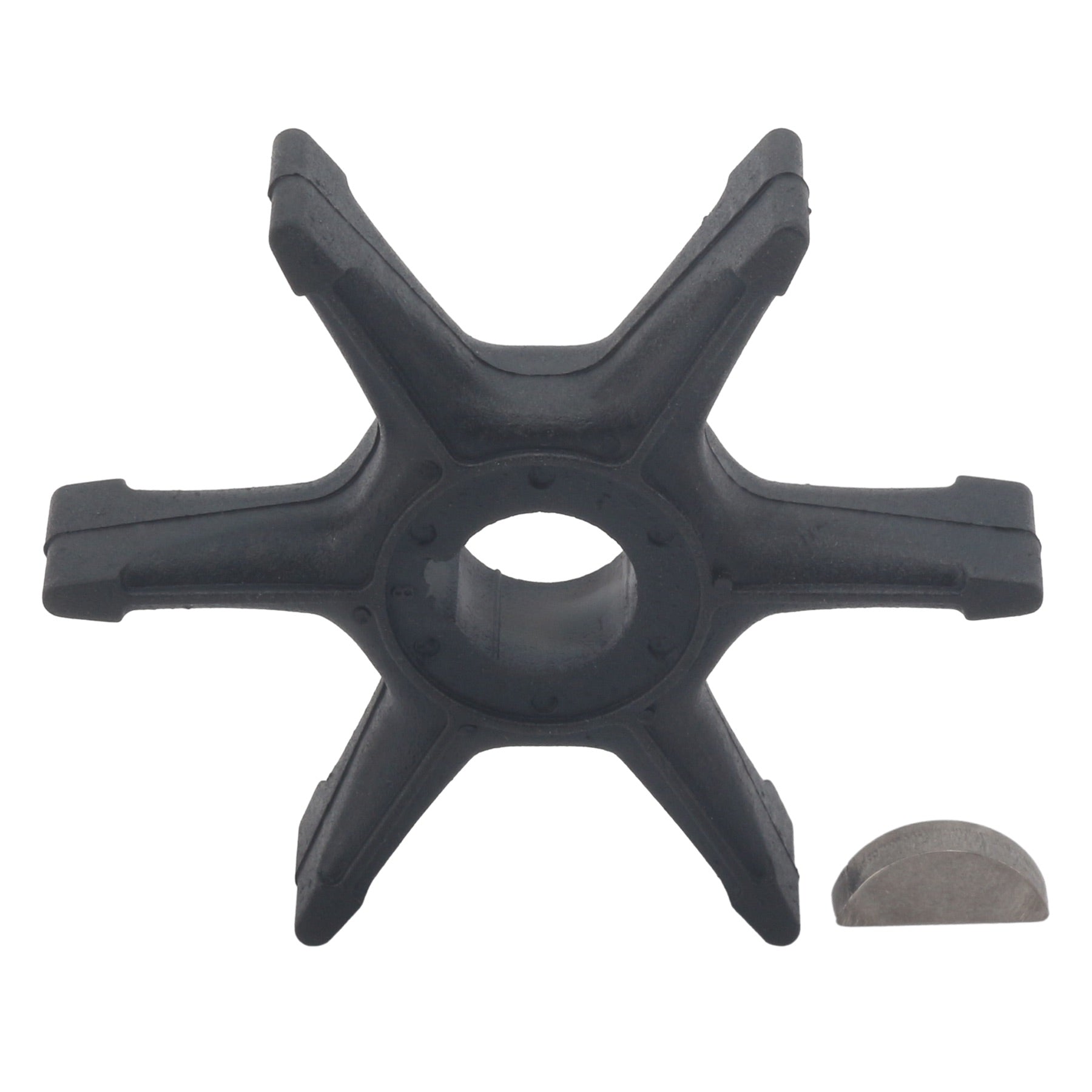 Soxa Marine Outboard Water Pump Impeller & Key 6G0-44352-00 Replaces Yamaha 20HP 25 HP Boat Motor Engine Parts