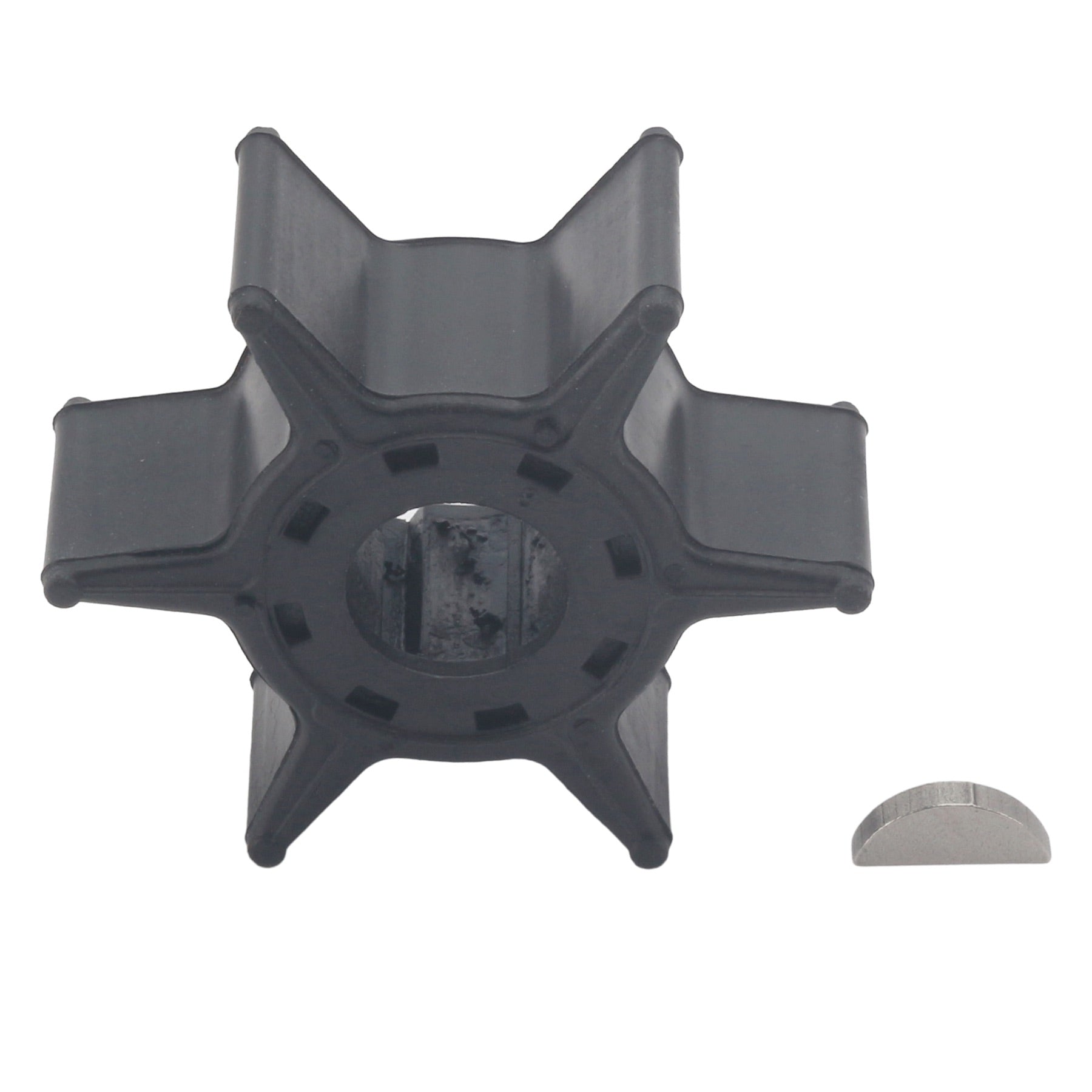 Soxa Marine Outboard Water Pump Impeller & Key 6L2-44352-00 Replaces Yamaha 20HP 25HP Boat Motor Engine Parts