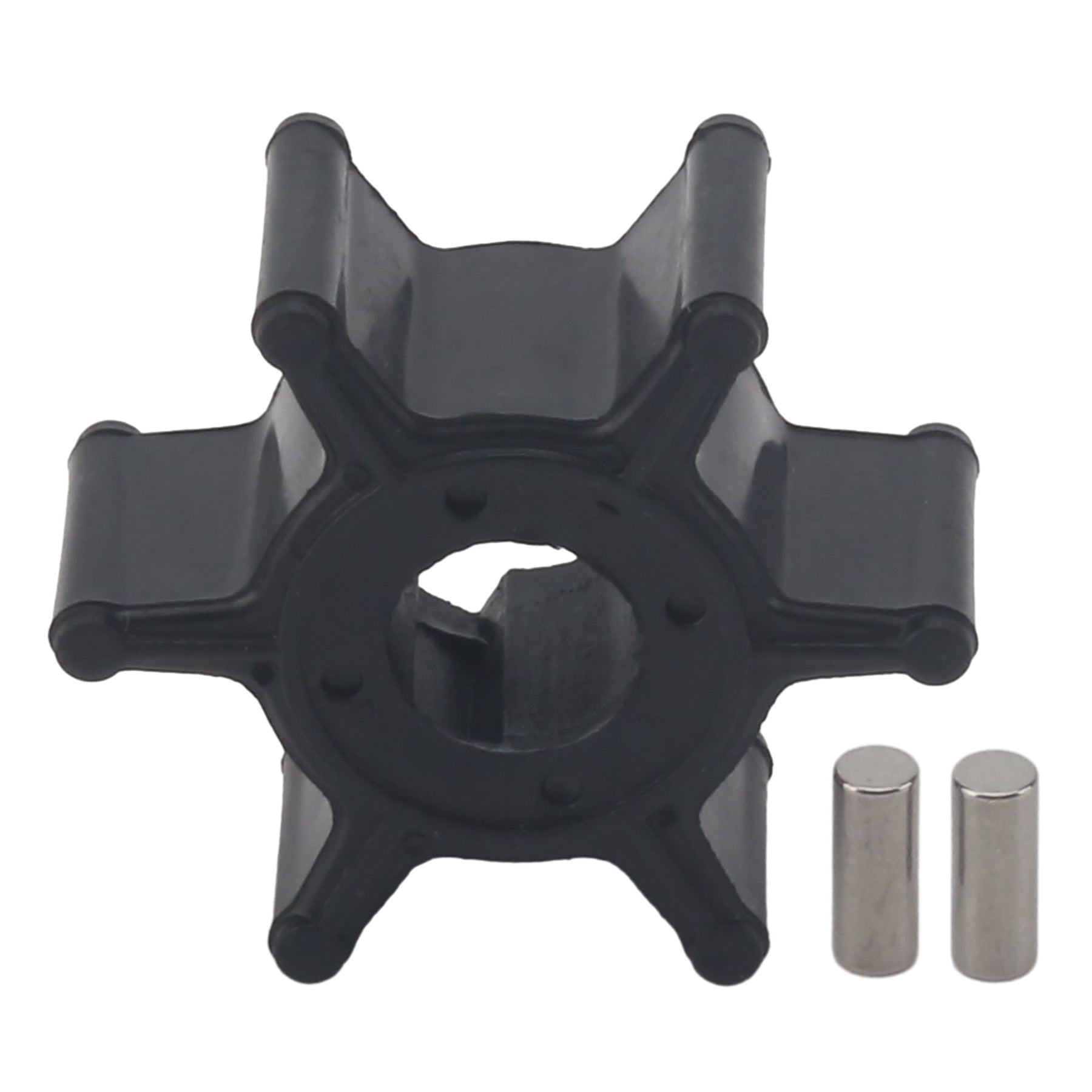 Soxa Marine Outboard Water Pump Impeller & Key 6L5-44352-00-00 Replaces Yamaha 2.5HP 3HP 4HP Boat Motor Engine Parts