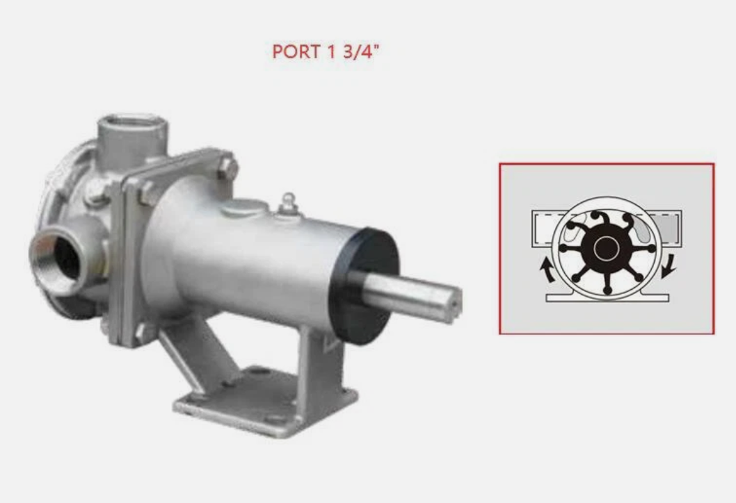 Soxa Marine 2" Flexible Impeller Stainless steel General Multi-Purpose Pump