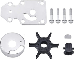 Soxa Marine 63V-W0078-00-00 Water Pump Impeller Service Kit for Yamaha Outboards 9.9 15 HP Boat Motor Engine 63V-W0078-01 63V-W0078-02 63V-W0078-0A