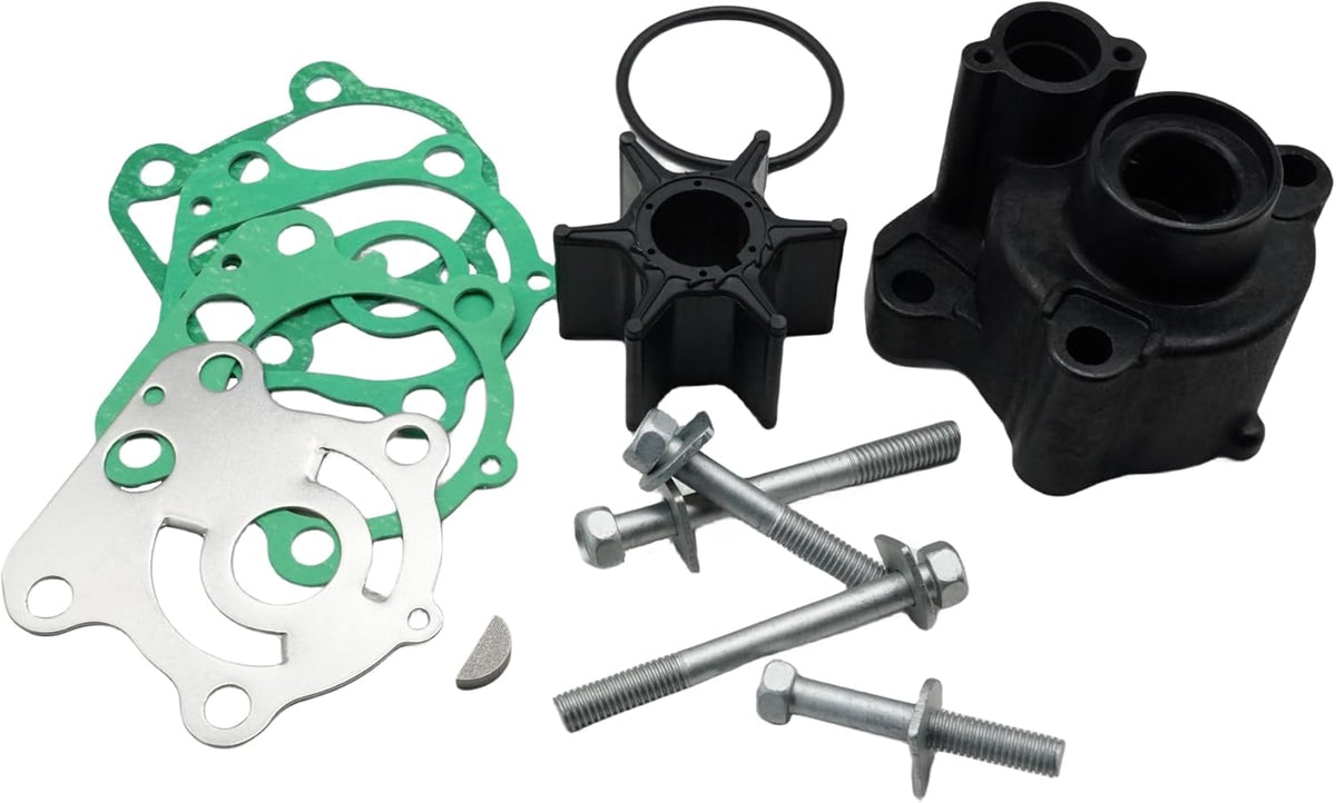 Soxa Marine 67F-W0078-01, 67F-W0078-00 Water Pump Impeller Rebuild Service Kit for Yamaha Outboards 4 Stroke 75 80 90 100 HP Boat Motor Engine 67F-W0078-02, 67F-W0078-03