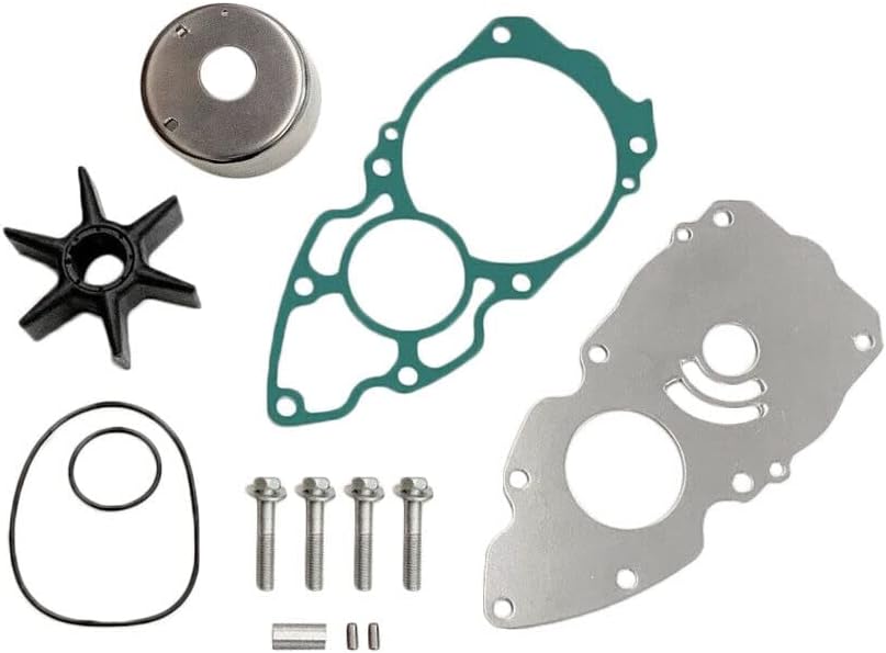 Soxa Marine  6AW-W0078-00 Water Pump Impeller Service Kit for Yamaha Outboards 4 Stroke V8 300 350 HP Boat Motor Engine 6AW-W0078-01, 6AW-W0078-02