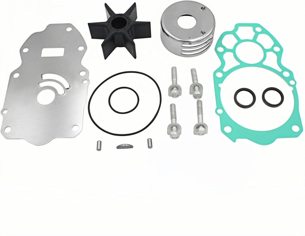 Soxa Marine  6CE-W0078-00 Water Pump Impeller Service Kit for Yamaha Outboards 4 Stroke V6 225 250 300 HP Boat Motor Engine 6CE-W0078-01, 6CE-W0078-02