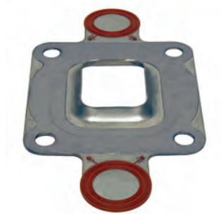 Boat Dry Joint Manifold and Riser Exhaust Elbow Gasket for Mercury Quicksilver MerCruiser V6 V8 Stern Drive and Inboard Engines - SOXA Marine