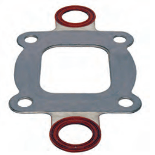 Boat Dry Joint Manifold and Riser Exhaust Elbow Gasket for Mercury Quicksilver MerCruiser V6 V8 Stern Drive and Inboard Engines - SOXA Marine