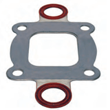 Boat Dry Joint Manifold and Riser Exhaust Elbow Gasket for Mercury Quicksilver MerCruiser V6 V8 Stern Drive and Inboard Engines - SOXA Marine