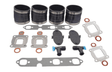 Boat Dry Joint V6 V8 Standard Cooling Manifold Exhaust Bellow Repair Kit for Mercury Quicksilver MerCruiser 7 & 14 Degree GM V6 S.B. Engines - SOXA Marine