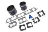 Boat Manifold Exhaust Bellow Repair Kit for Mercury Quicksilver MerCruiser 120 140 Inline 4 153 181 CID Wet Joint Stern Drives Marine Engines - SOXA Marine