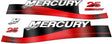 Mercury Marine 25 HP Outboards Motor Top Cowl Cove Decal Sticker Set 811304A00, 854693A00, 808499A00, 897508A02, 854693A05 - SOXA Marine
