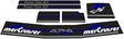 Mercury MerCruiser Stern Drive Engine Decals Sticker Kit Set 861431A98 Fit Alpa One Gen Two - SOXA Marine