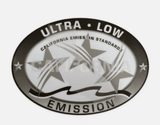 Outboard California 3 Stars Ultra - Low Emission Decal Sticker for Yamaha Suzuki Mercury Honda Tohatsu Evinrude Johnson OMC Outboards Marine - SOXA Marine