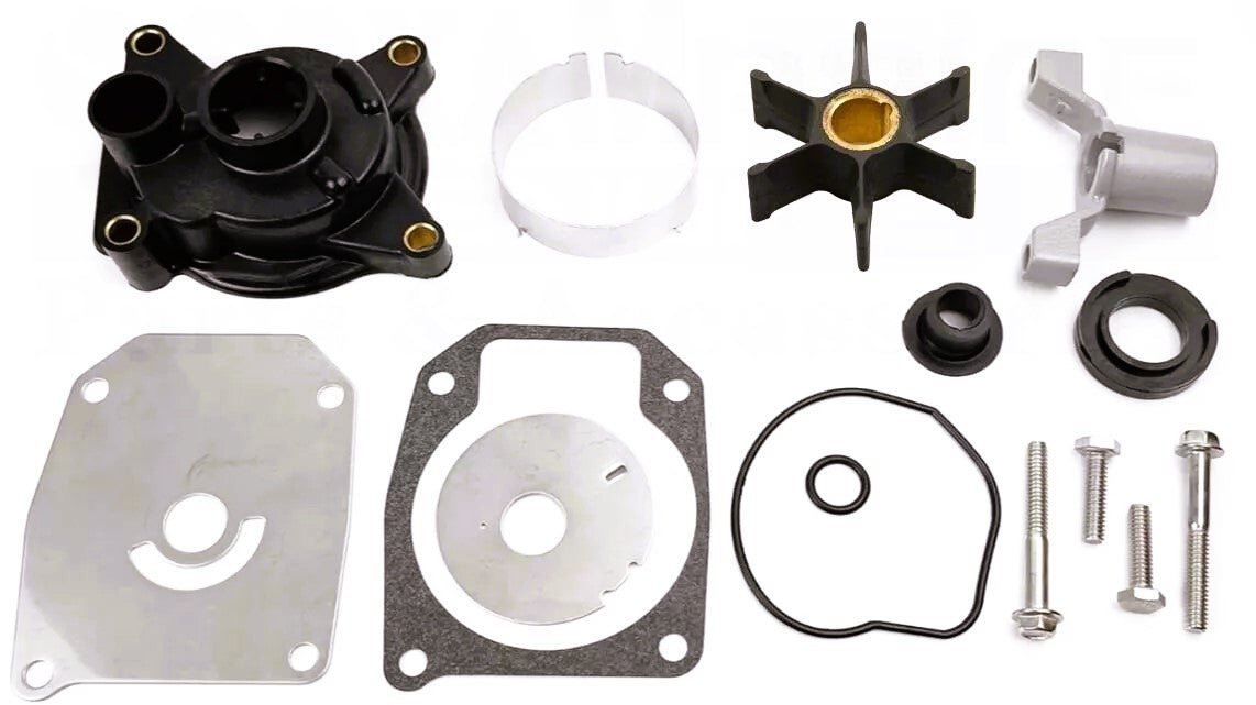 Soxa Marine 0439077 Outboard Water Pump Impeller Repair Service Kit for Johnson Evinrude OMC Outboards 40 50 55 60 HP Boat Motor Engine Replace Sierra 18 - 3378 439077 - SOXA Marine