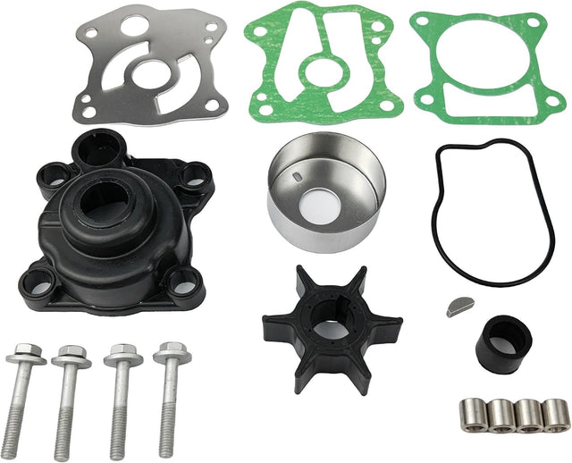 Soxa Marine 06193 - ZV7 - 020 Outboard Water Pump Impeller Rebuild Service Kit for Honda 25 30 HP BF25 BF30 Boat Motor Engine Replacement 06193 - ZV7 - 010 06193ZV7020 - SOXA Marine