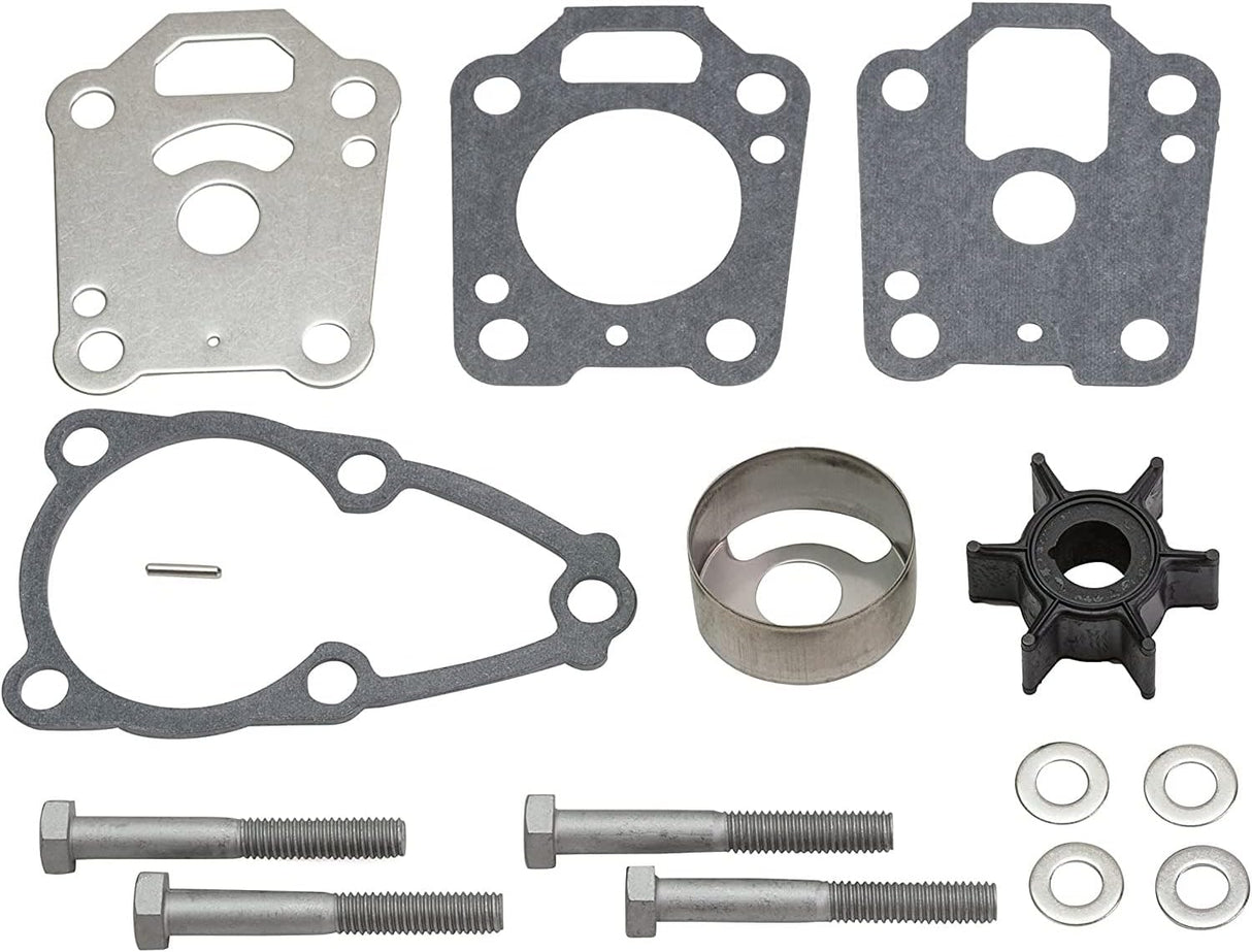 Soxa Marine 16159A1 8M0155395 Water Pump Impeller Repair Kit for Mercury Mariner 4HP 5HP 6HP Boat Motor Engine 46 - 16159A1 46 - 8M0155395 without Housing - SOXA Marine