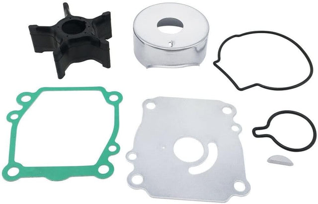 Soxa Marine 17400 - 92J01 Outboard Water Pump Impeller Repair Service Kit for Suzuki DF 90 100 115 140 HP Boat Motor Engine Replacement 17400 - 92J00 - SOXA Marine