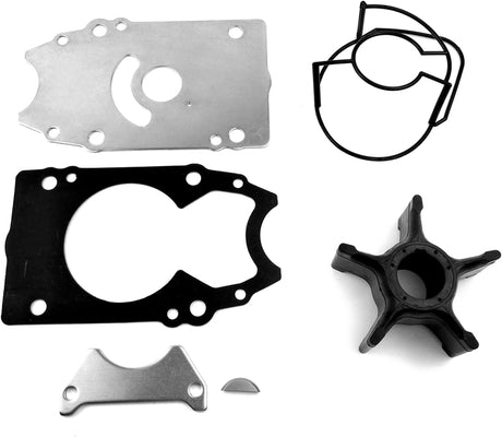 Soxa Marine 17400 - 98J01 Outboard Water Pump Impeller Repair Service Kit for Suzuki 200 225 250 300 HP DF200 DF225 DF250 DF300 DF250A DF300A Boat Motor Engine Replacement Sierra Marine 18 - 3267 17400 - 98J00 - SOXA Marine