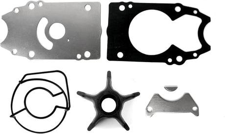 Soxa Marine 17400 - 98J01 Outboard Water Pump Impeller Repair Service Kit for Suzuki 200 225 250 300 HP DF200 DF225 DF250 DF300 DF250A DF300A Boat Motor Engine Replacement Sierra Marine 18 - 3267 17400 - 98J00 - SOXA Marine