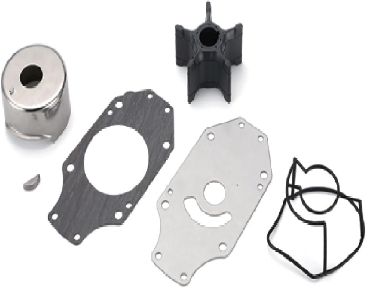 Soxa Marine 17400 - 98L00, 17400 - 98L01 Outboard Water Pump Impeller Repair Service Kit for Suzuki Outboard 300 325 350 HP DF300 DF325 DF350 Boat Motor Engine 17400 - 98L02, 17400 - 98L03 - SOXA Marine