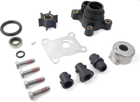 Soxa Marine 394711 Outboard Water Pump Impeller Repair Service Kit for OMC Johnson Evinrude Outboard 8 9.9 10 15 HP Boat Motor Engine Replacement Sierra 18 - 3327 0394711 387610 391388 - SOXA Marine