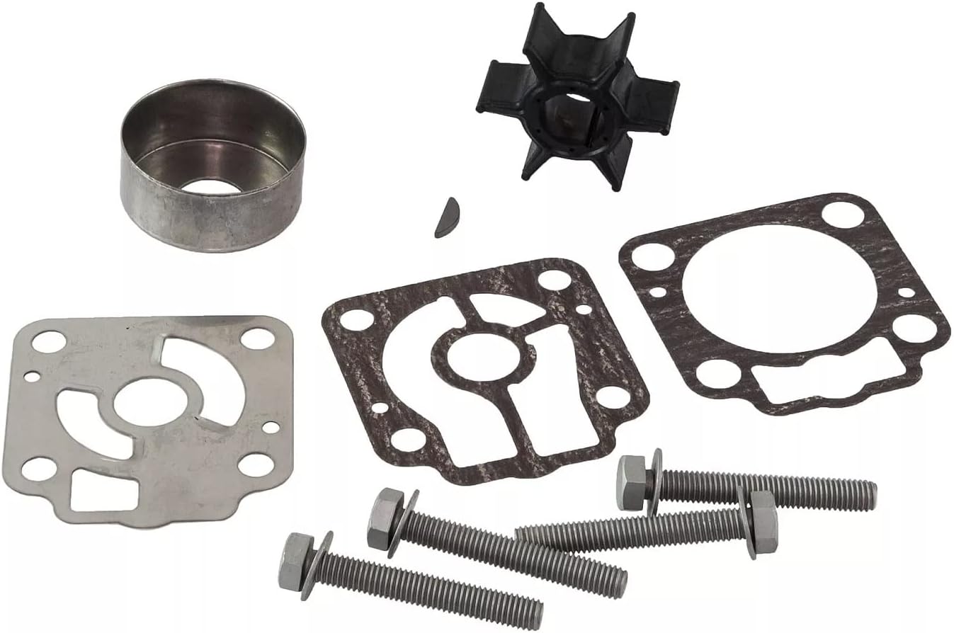 Soxa Marine 3C8 - 87322 - 0, 3C8 - 87322 - 1 Nissan Tohatsu Outboard Water Pump Impeller Service Kit for Outboards 40 50 HP Boat Motor Engine 3C8 - 87322 - 2, 3C8 - 87322 - 3 - SOXA Marine