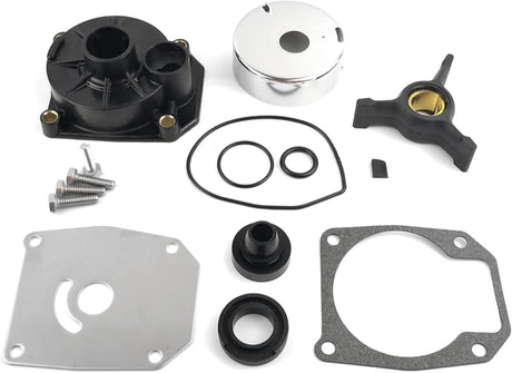 Soxa Marine 438592 Outboard Water Pump Impeller Rebuild Service Kit for Johnson Evinrude OMC Outboards 35 40 48 50 HP Boat Motor Engine Replace Sierra Marine 18 - 3454 0433548 433549 0438592 - SOXA Marine