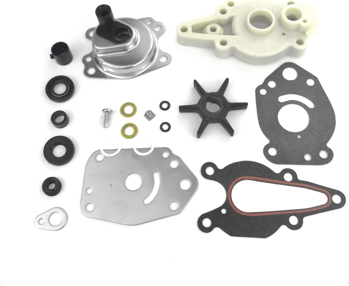 Soxa Marine 46 - 42089A5 46 - 42089A4 Water Pump Impeller Repair Kit for Mercury Mariner 6 8 9.9 10 13.5 15 HP Boat Motor Engine 46 - 42040A1 46 - 42040A3 46 - 42040A5 - SOXA Marine