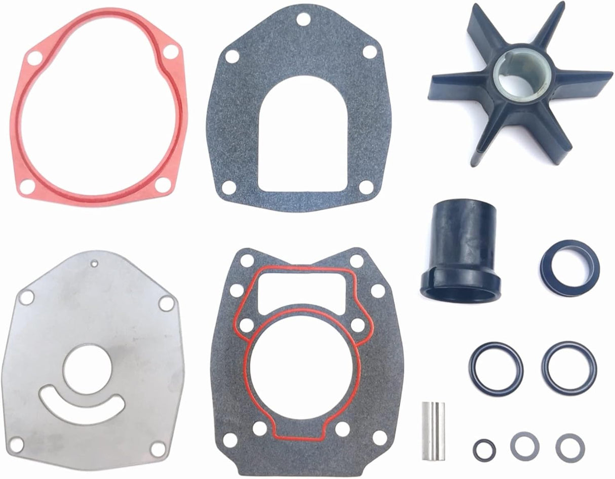 Soxa Marine 46 - 43024A7 47 - 43026Q06 Water Pump Impeller Repair Kit for Mercury Mercruiser Sterndrive Alpha 1 Gen 2 43026K06, 43026Q06, 43026Q5 - SOXA Marine